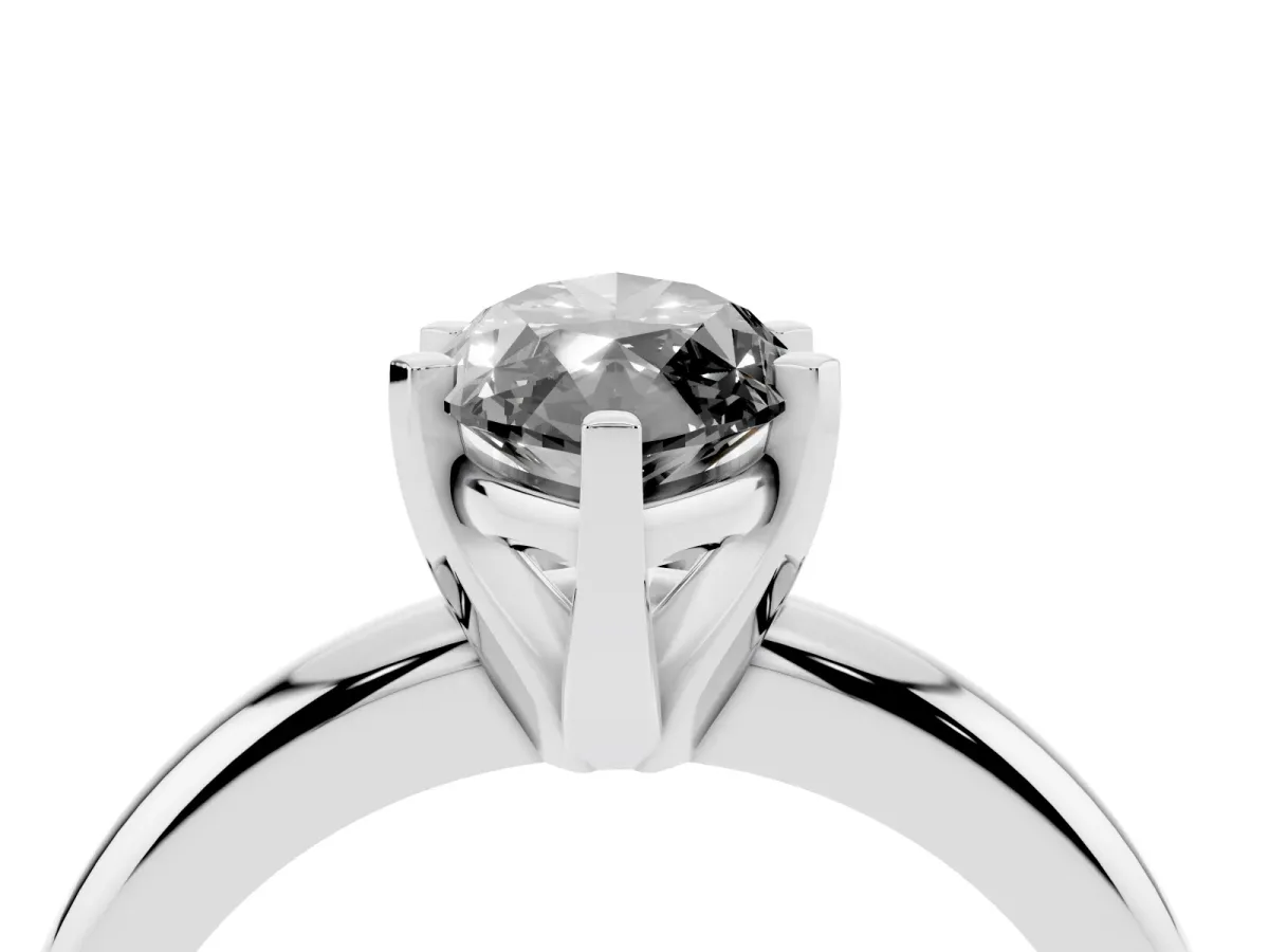 Fancy Black Marquise Cut Diamond Solitaire Engagement Ring with Round Band and Four-Prong Setting Platinum