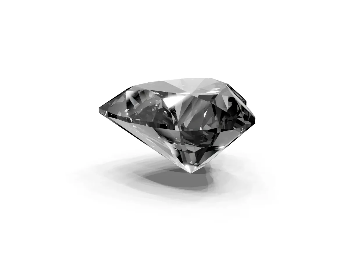 Fancy Black Heart Cut Diamond Ring with Marquise Side Stones and Prong Setting Silver