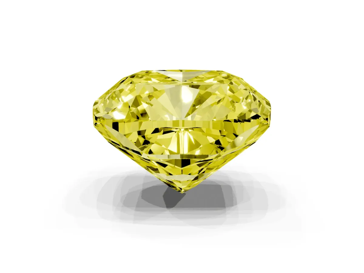 Fancy Yellow Cushion Cut Halo Milgrain Solitaire with Bezel Set Side Stones and Pave Band Silver