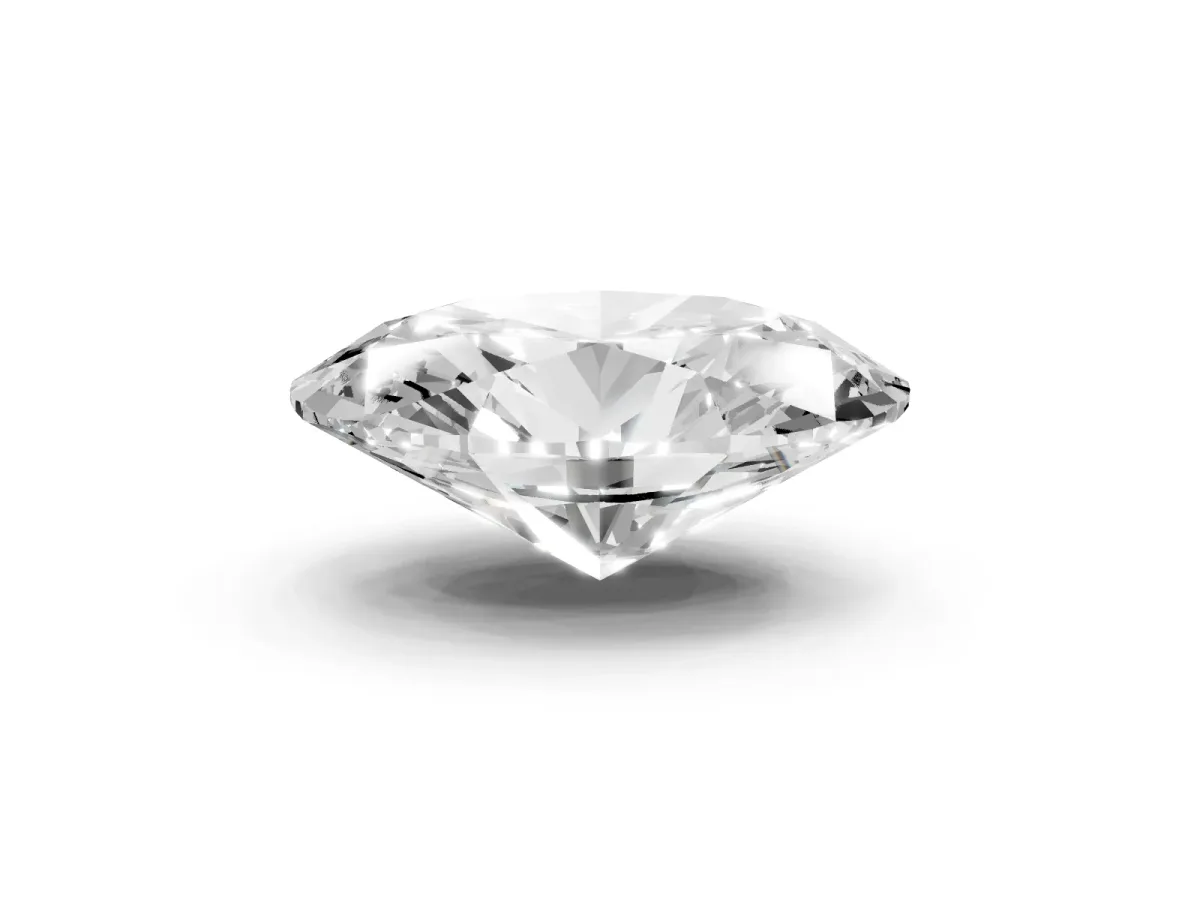 Oval Cut Diamond Solitaire Ring with Prong Setting and Pavé Band Rose gold