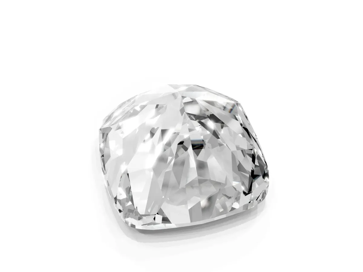 Cushion Cut Halo Milgrain Solitaire with Bezel Set Side Stones and Pave Band Rose gold