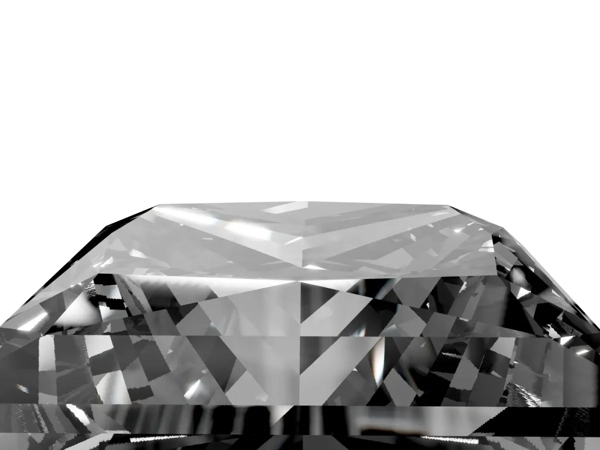 Fancy Black Princess Cut Halo Diamond Ring with Milgrain and Bezel Accents on a Split Shank Band Platinum