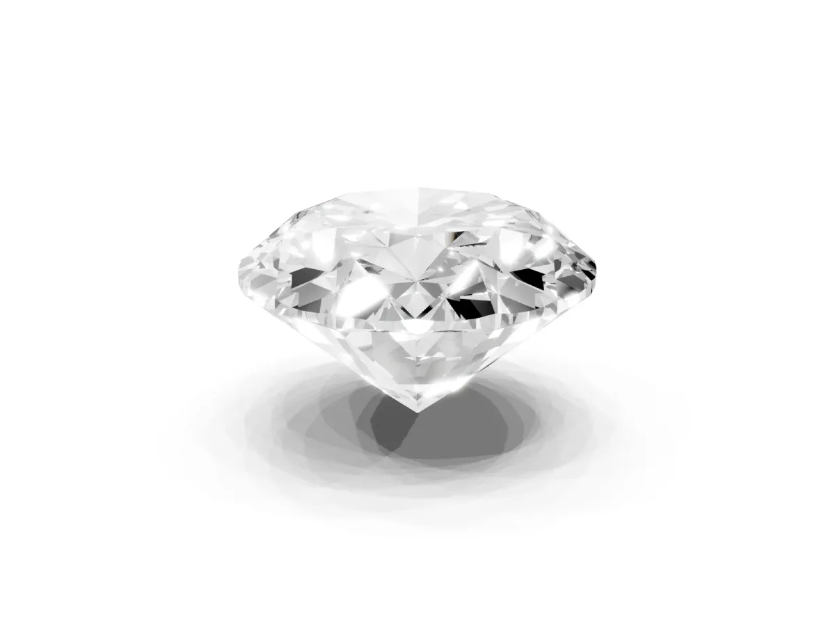 Oval Cut Diamond Solitaire Ring with Prong Setting and Pavé Band Silver