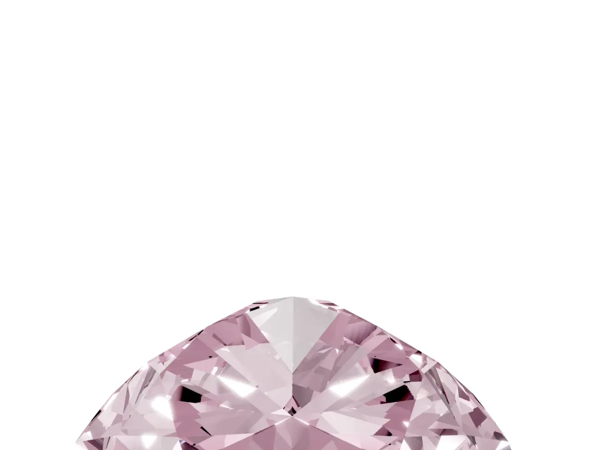 Fancy Pink Marquise Cut Cut Cathedral Pave Diamond Engagement Ring with Six-Prong Setting Rose gold