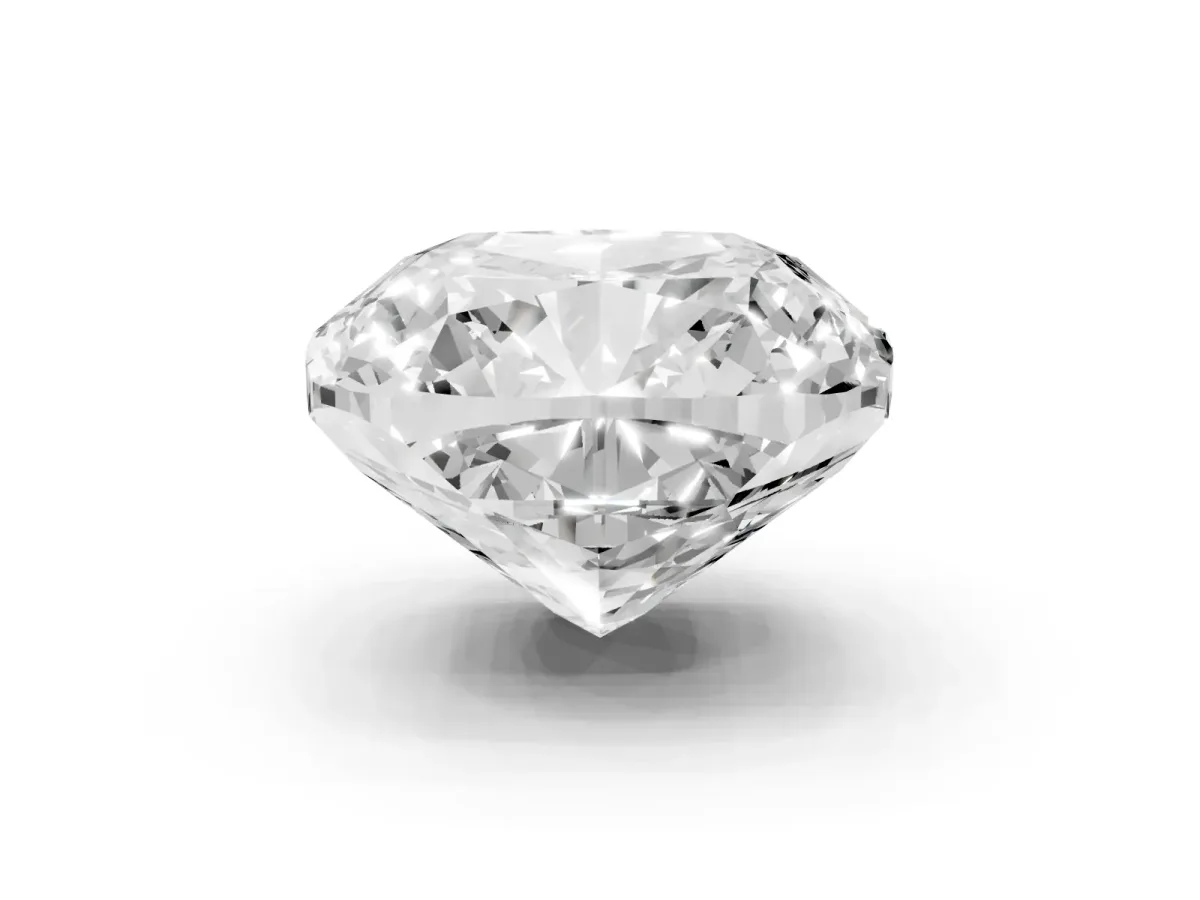 Cushion Cut Solitaire Engagement Ring with Cathedral Band and Four-Prong Setting Rose gold