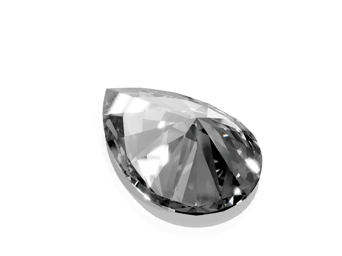 Fancy Black Pear Cut Diamond Ring with Marquise Side Stones and Prong Setting Yellow gold