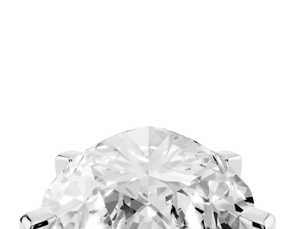 Marquise Cut Diamond Solitaire Ring with Prong Setting and Classic Band Platinum