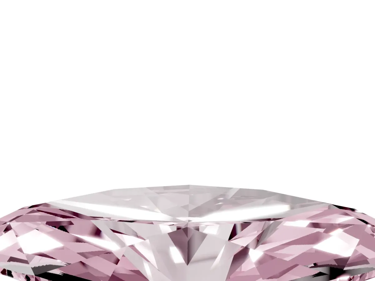 Fancy Pink Marquise Cut Cut Cathedral Pave Diamond Engagement Ring with Six-Prong Setting Silver