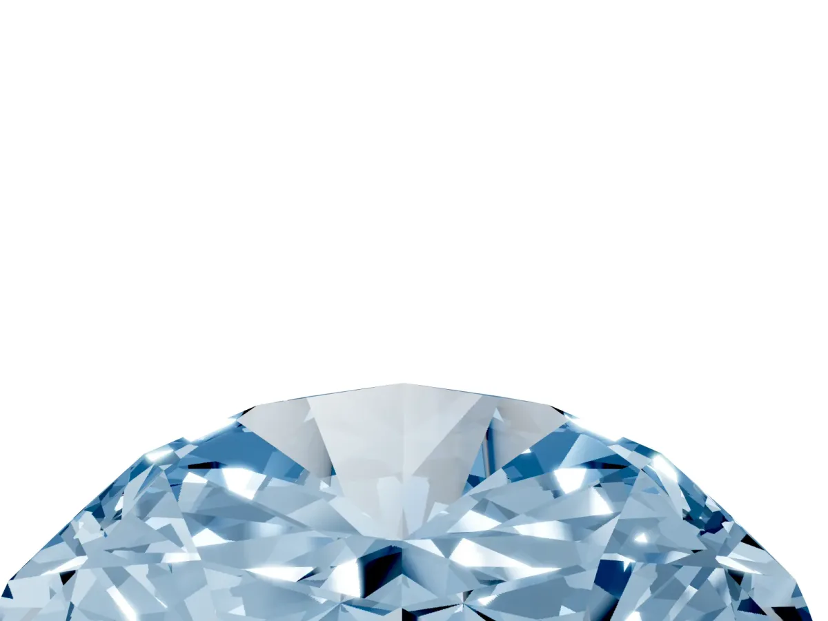 Fancy Blue Oval Cut Diamond Solitaire Ring with Prong Setting and Pavé Band Silver