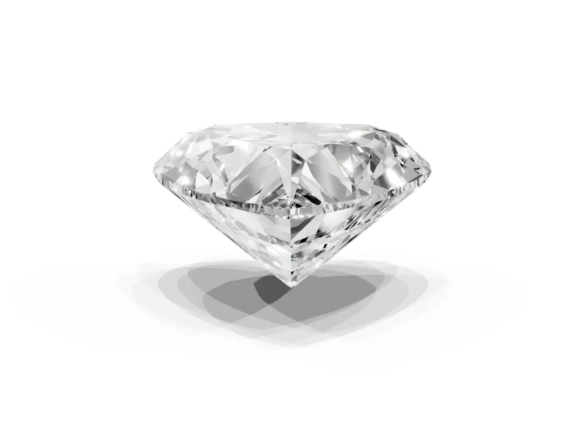 Heart Cut Diamond Ring with Marquise Side Stones and Prong Setting Rose gold