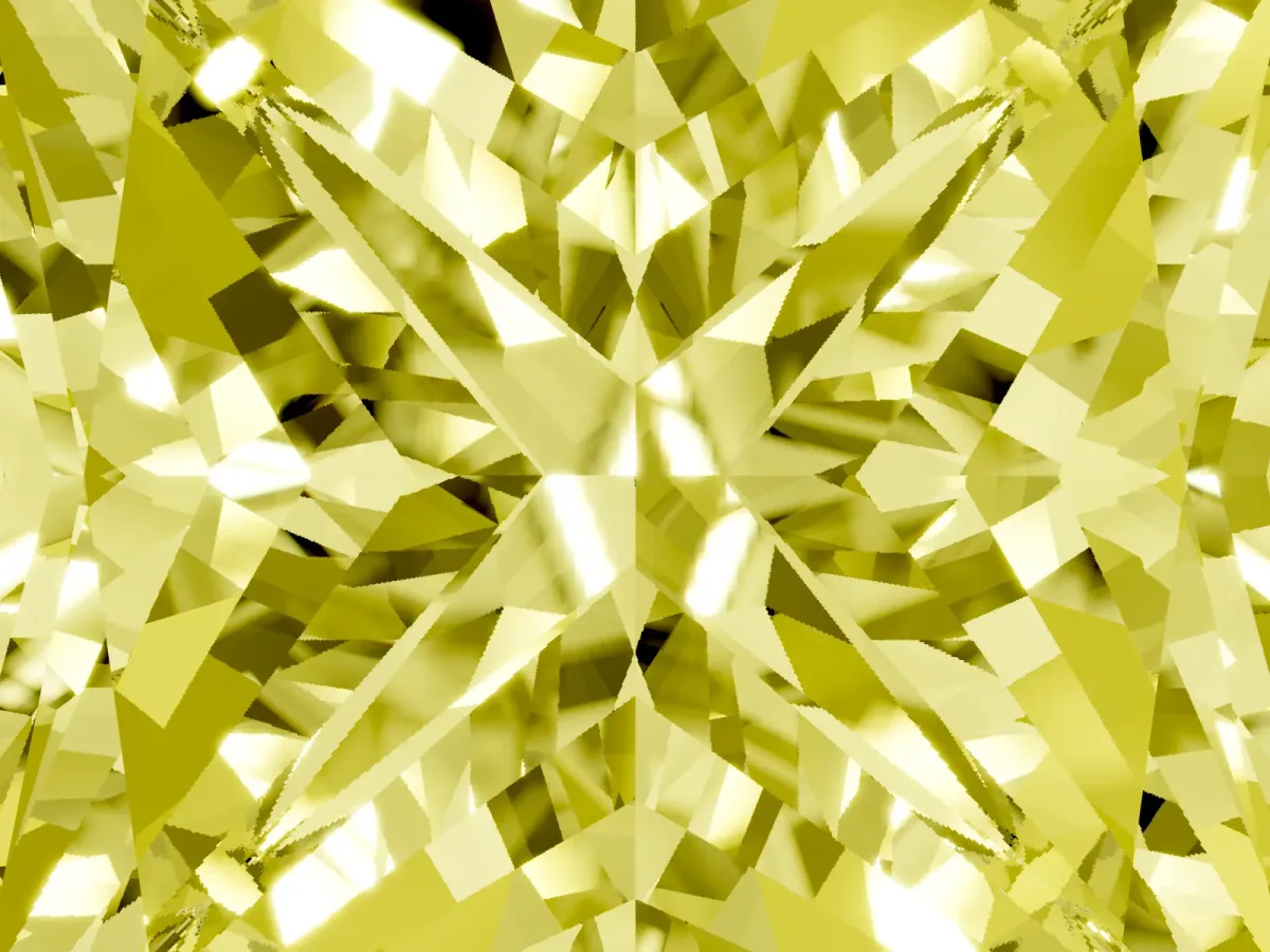 Fancy Yellow Princess Cut Halo Diamond Ring with Milgrain and Bezel Accents on a Split Shank Band Yellow gold