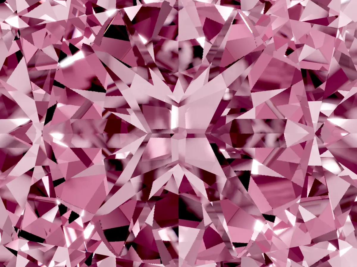 Fancy Pink Cushion Cut Halo Milgrain Solitaire with Bezel Set Side Stones and Pave Band Rose gold