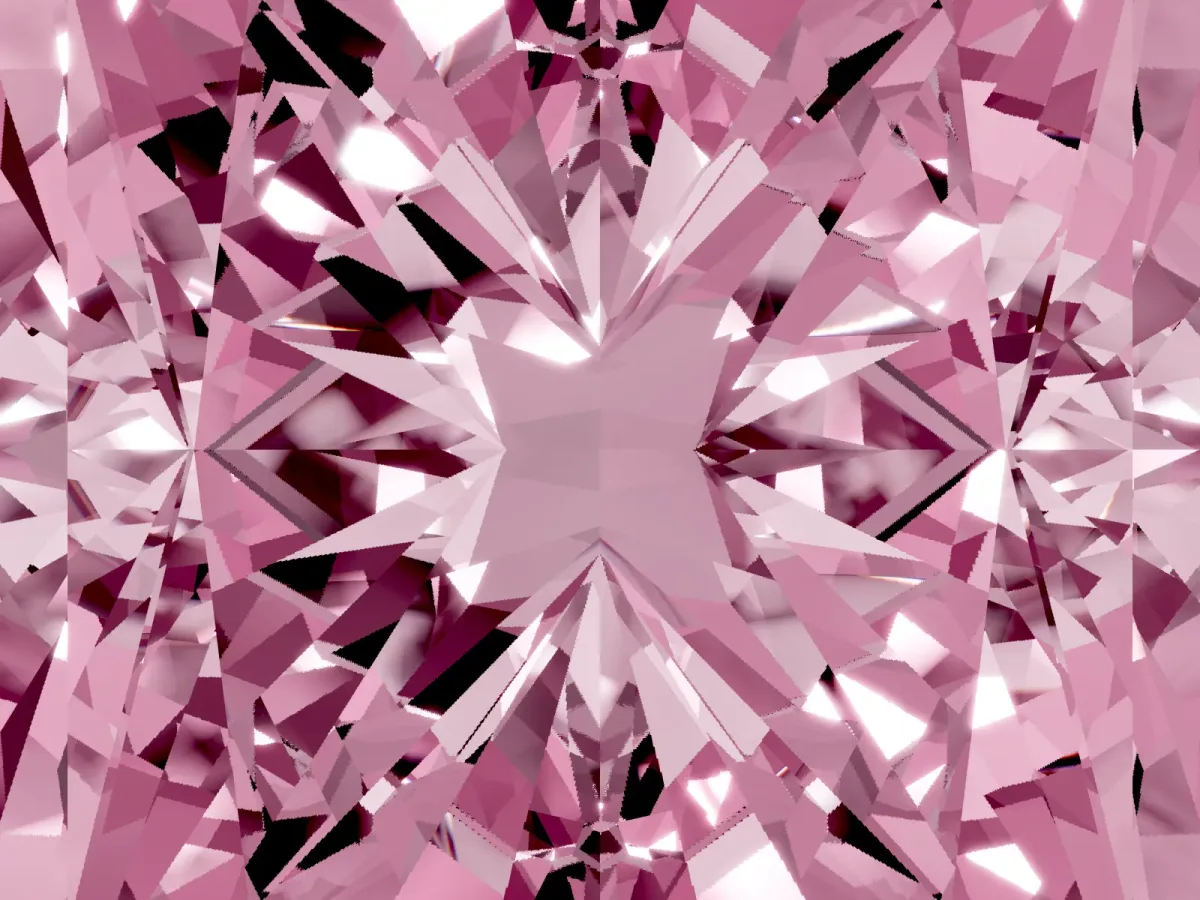 Fancy Pink Radiant Cut Cut Pave Band Milgrain Solitaire Ring Silver