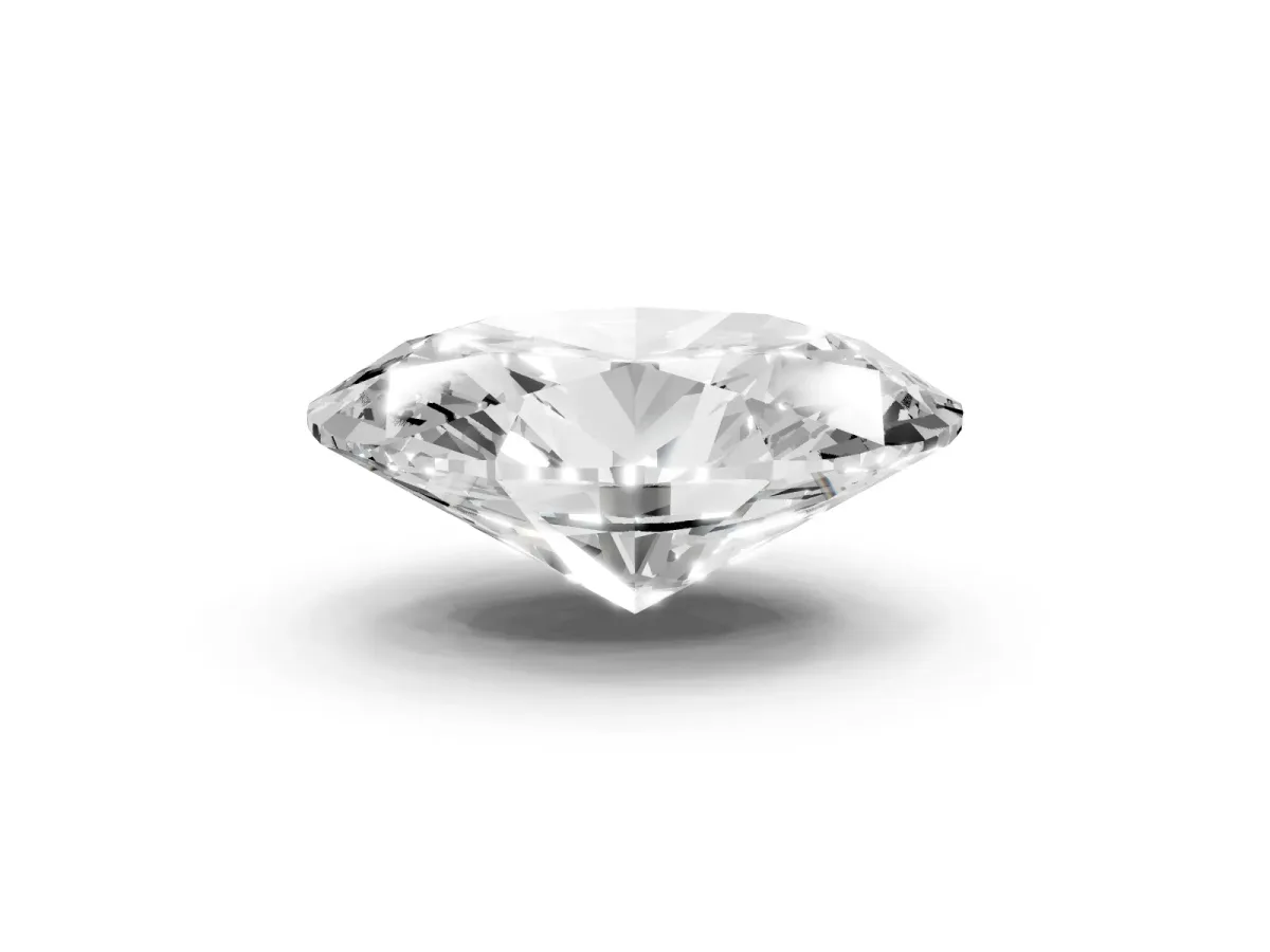 Oval Cut Diamond Solitaire Ring with Prong Setting and Pavé Band Yellow gold