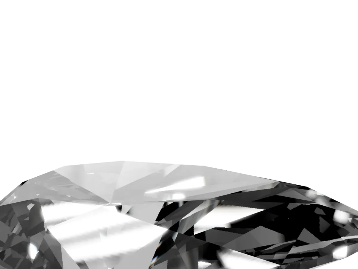 Fancy Black Pear Cut Diamond Ring with Marquise Side Stones and Prong Setting Silver