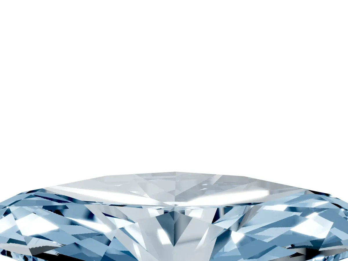 Fancy Blue Marquise Cut Cut Cathedral Pave Diamond Engagement Ring with Six-Prong Setting Silver