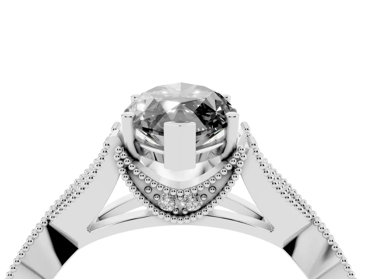 Fancy Black Marquise Cut Cut Diamond Twisted Band with Milgrain Pave Setting and Four-Prong Setting Platinum
