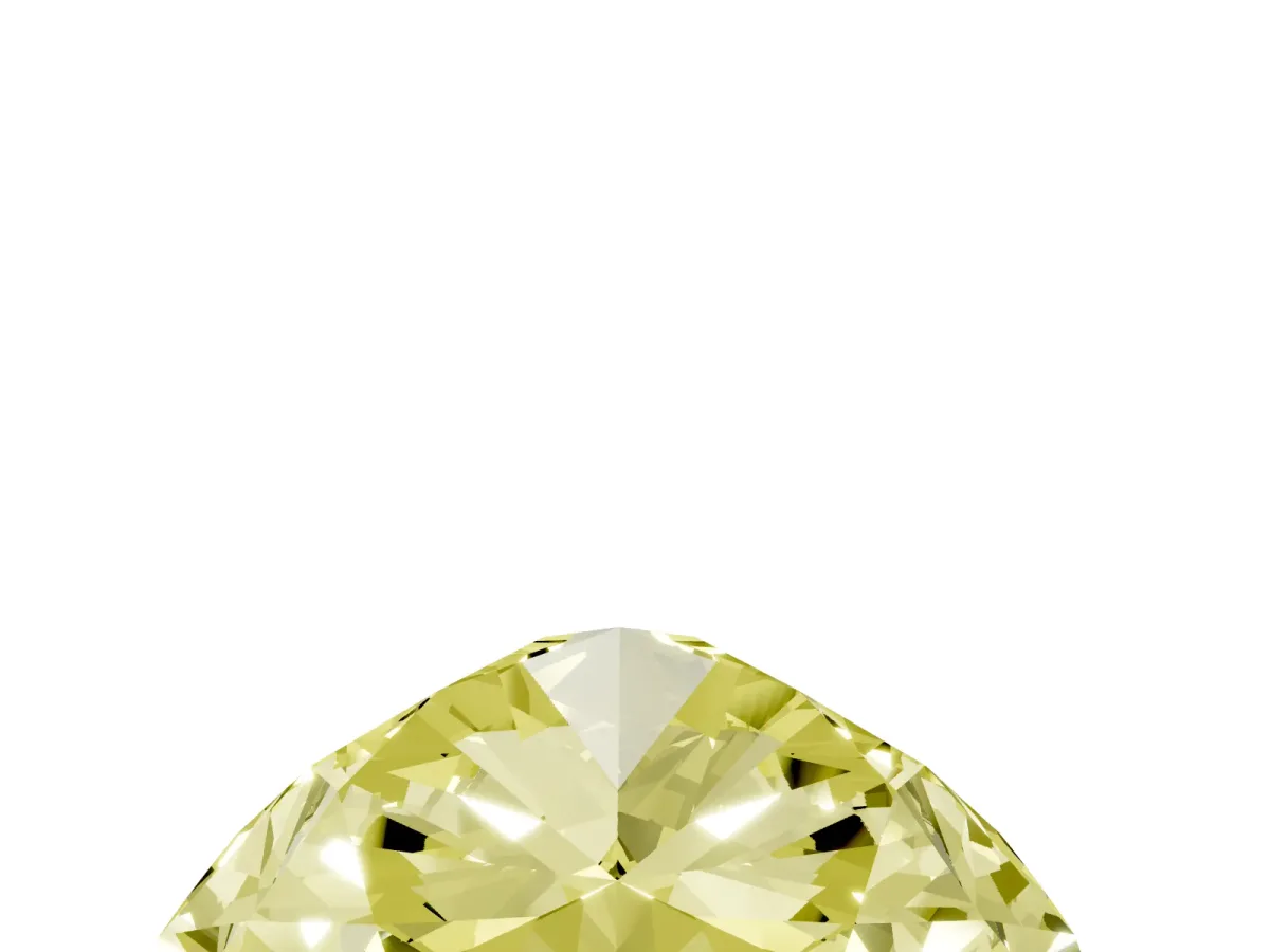 Fancy Yellow Marquise Cut Cut Cathedral Pave Diamond Engagement Ring with Six-Prong Setting Platinum