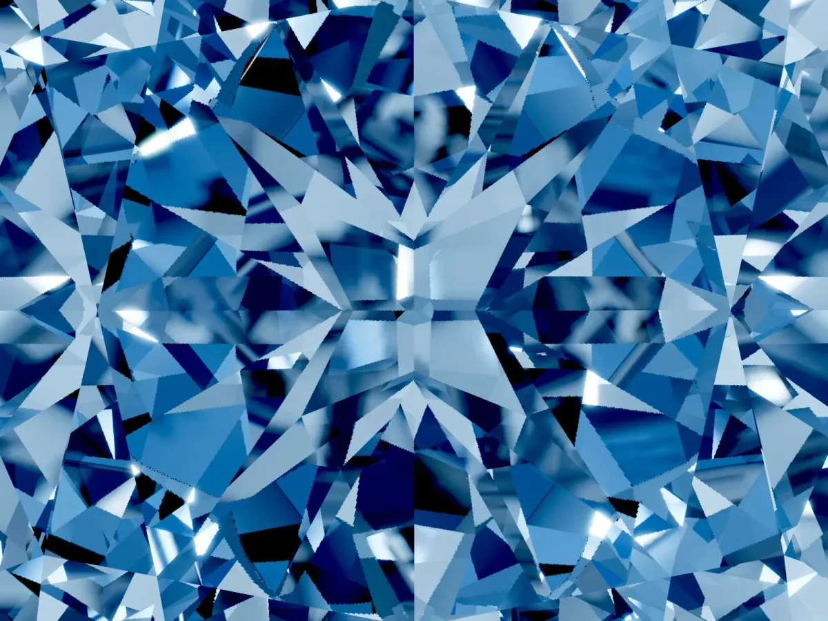 Fancy Blue Cushion Cut Halo Milgrain Solitaire with Bezel Set Side Stones and Pave Band Silver
