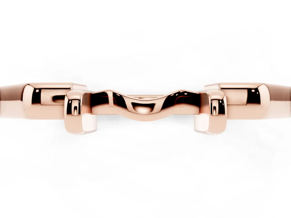 Classic Knot Twist Band Rose gold