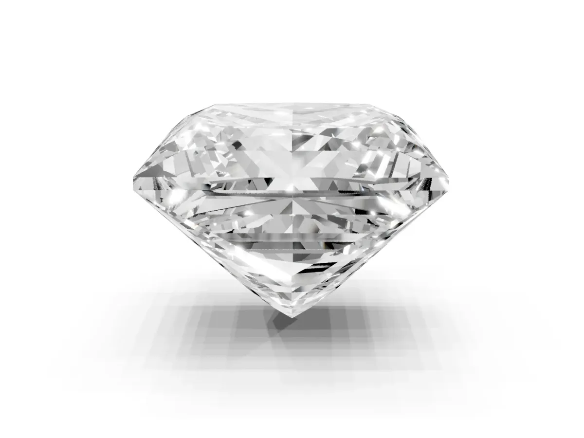 Princess Cut Halo Diamond Ring with Milgrain and Bezel Accents on a Split Shank Band Platinum
