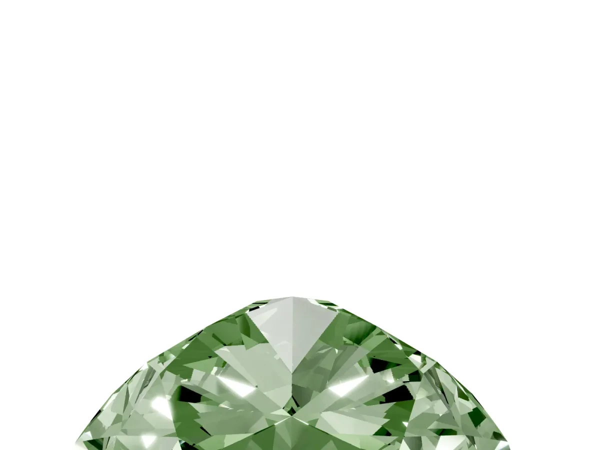 Fancy Green Marquise Cut Cut Cathedral Pave Diamond Engagement Ring with Six-Prong Setting Yellow gold