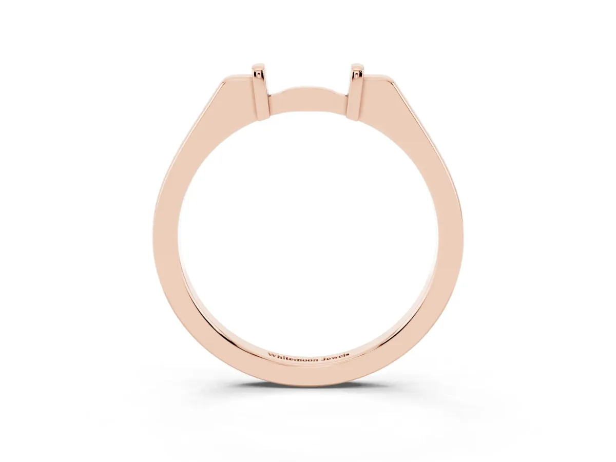 Classic Knot Twist Band Rose gold