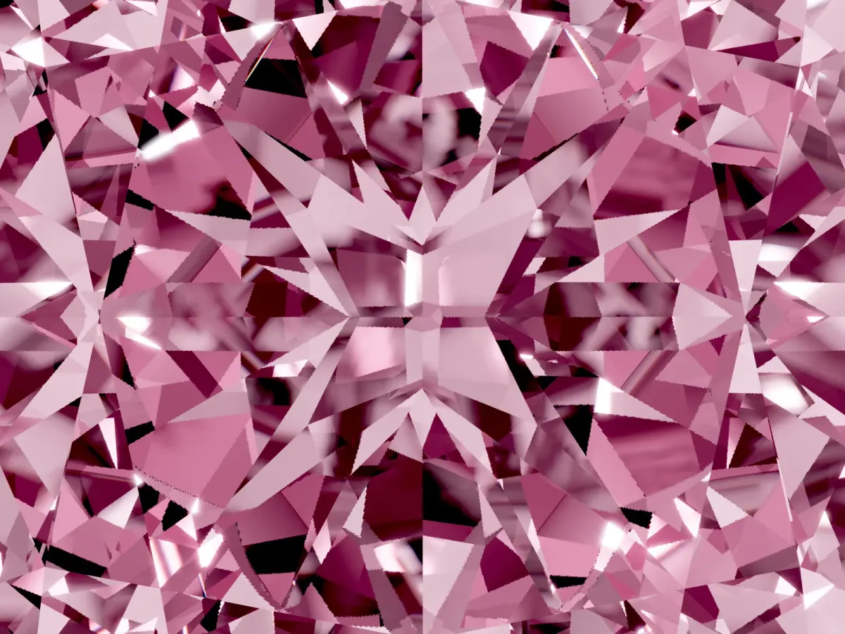 Fancy Pink Cushion Cut Solitaire Engagement Ring with Cathedral Band and Four-Prong Setting Rose gold