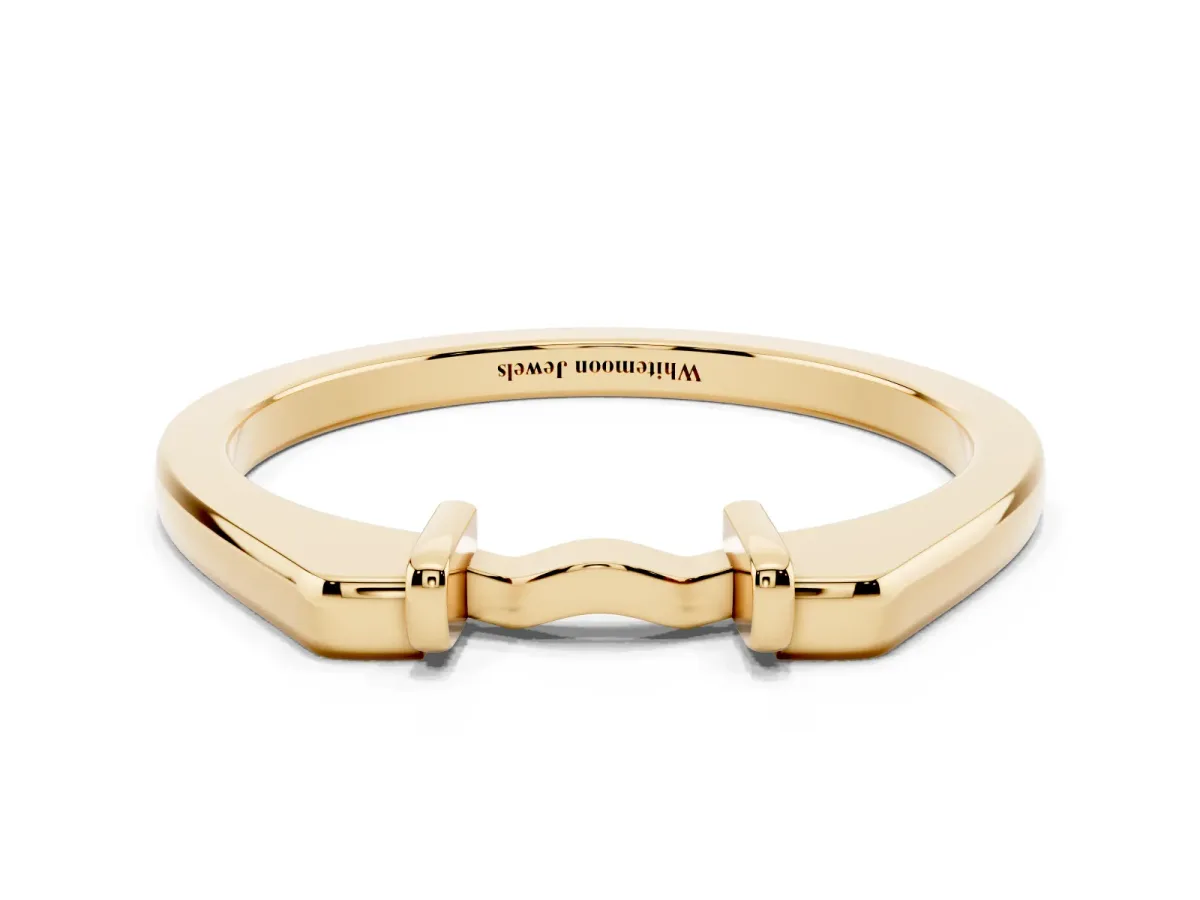 Classic Knot Twist Band Yellow gold