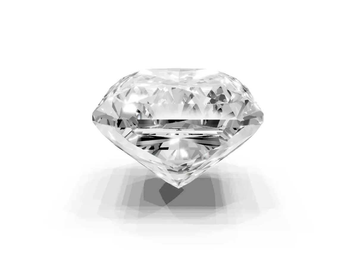 Radiant Cut Cut Pave Band Milgrain Solitaire Ring Yellow gold
