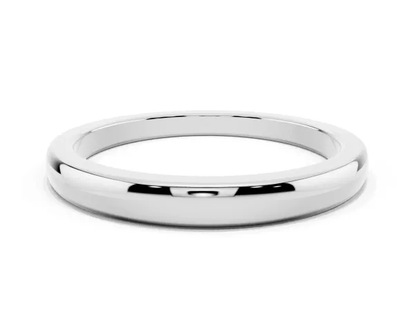 Classic Plain Metal Band Platinum