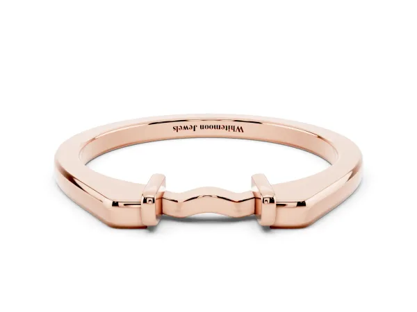 Classic Knot Twist Band Rose gold