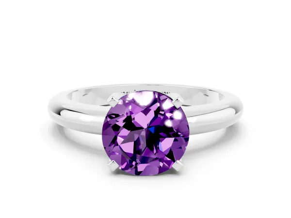 Pear and Marquise Toi Moi Ring with Prong Setting and Plain Band Rose gold