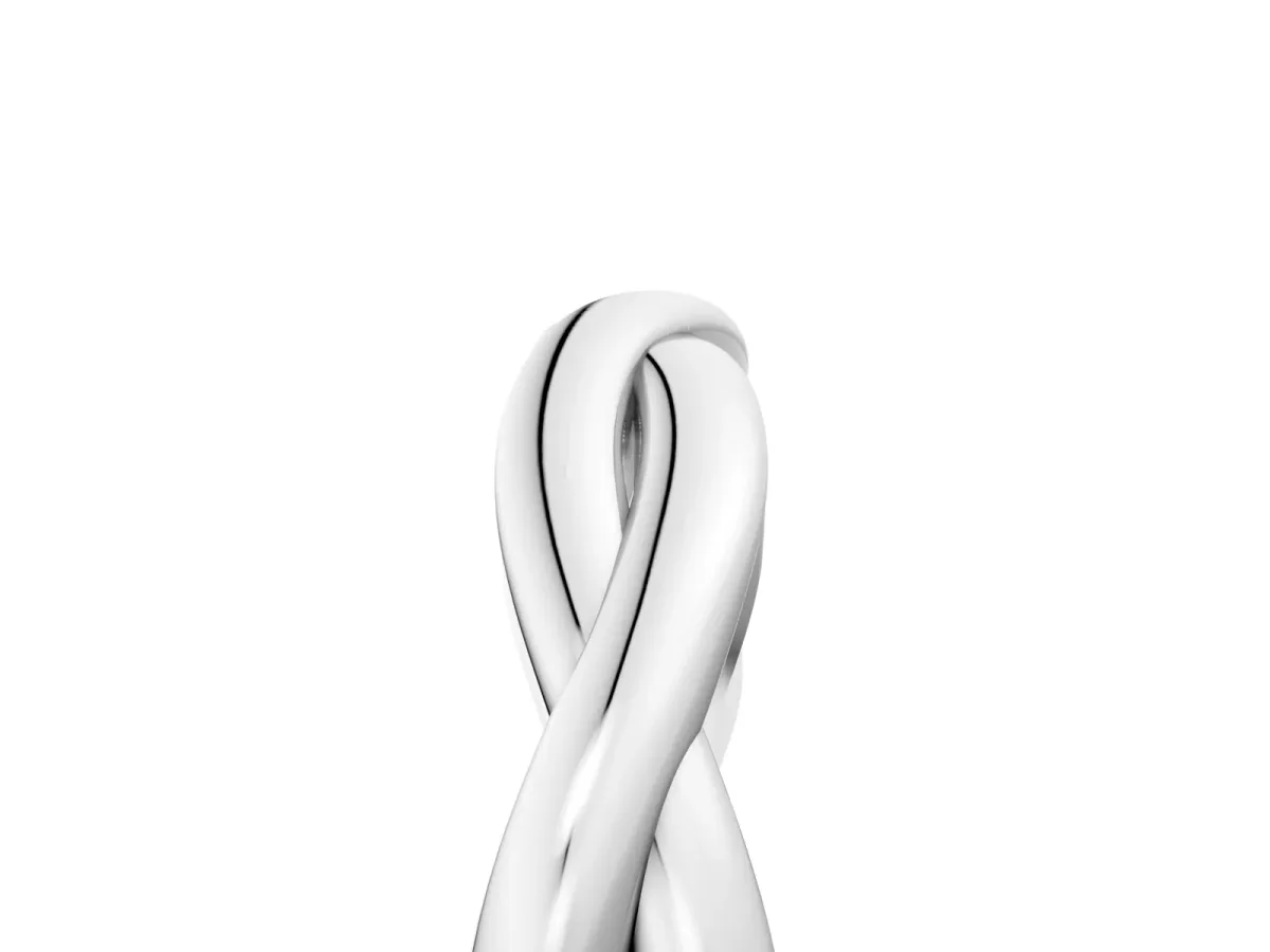 Infinity Twisted Plain Band Platinum